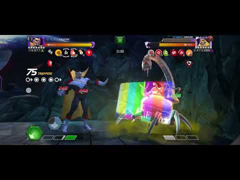 Mcoc AW Big Thing Nefaria vs. Node 4 Mojo