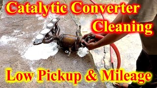 Catalytic Converter And Oxygen Sensor Cleaning process| Low Pickup and Mileage का समाधान