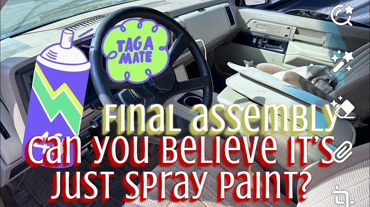 OBS DIY interior swap, the easy way part two ￼assembly can’t believe it’s just spray paint