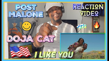 Thumbnail of Post Malone - I Like You (A Happier Song) w. Doja Cat [Official Music Video] | REACTION VIDEO