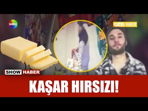 Süt ürünlerinde uzman, zincir market hırsızı!