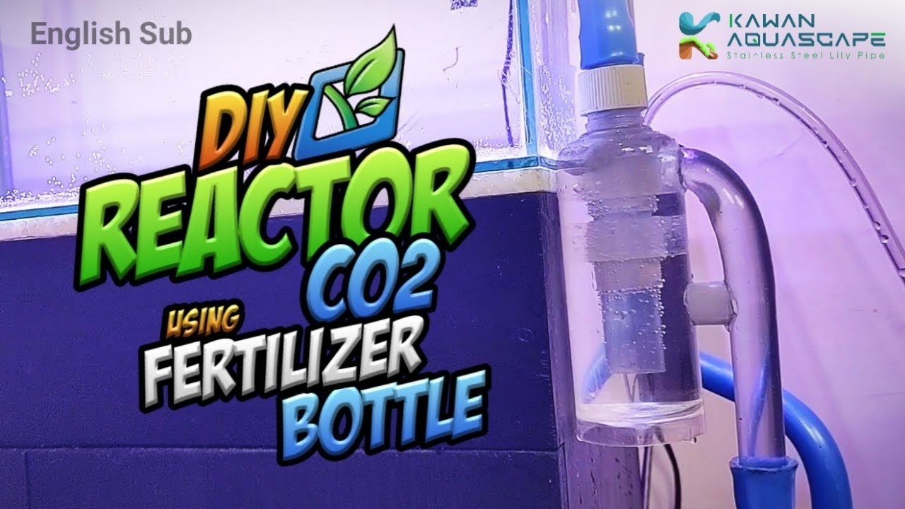 Membuat Reactor Co2 dari Botol Pupuk Cair