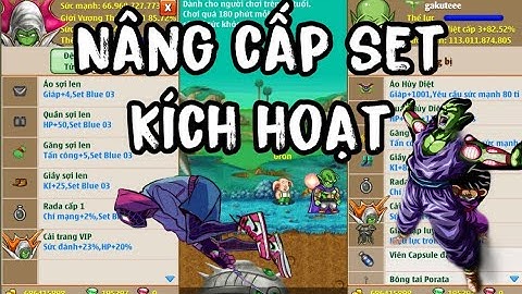 Ngọc Rồng Blue | NÂNG CẤP SET THẦN LINH LÊN SET KÍCH HOẠT CỰC VIP...- NRO BLUE