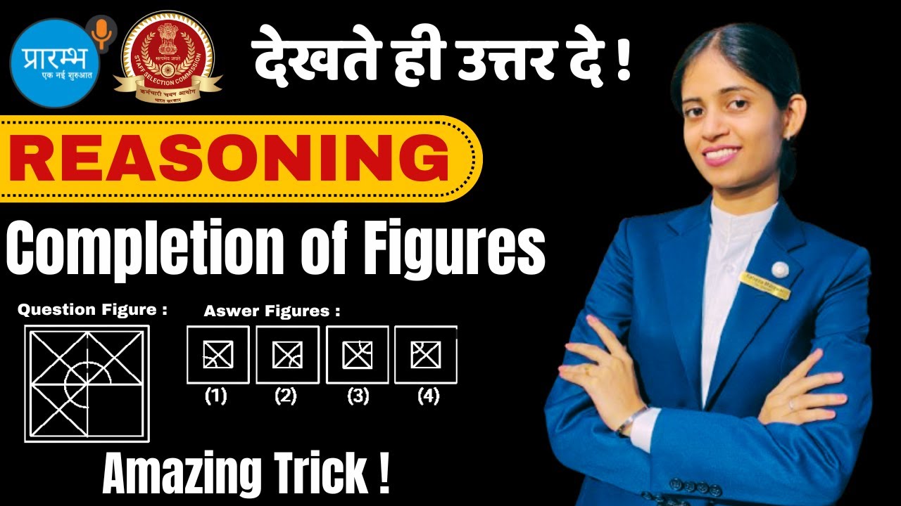 Incomplete Reasoning 🔍 Master Incomplete Figure Reasoning | SSC Exam Special with Kareena Ma ...