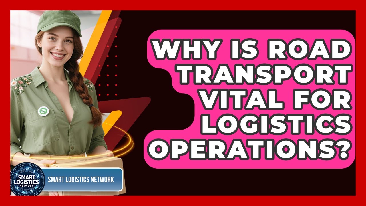 Why Is Road Transport Vital For Logistics Operations? - Smart Logistics Network