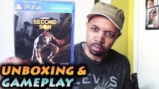 InFamous Second Son Limited Edition Unboxing & Gameplay PS4