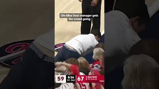 NOBODY works harder than the Ole Miss floor manager #shorts