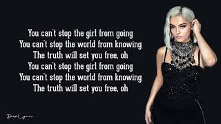 Bebe Rexha   You Can't Stop The Girl Lyrics 🎵