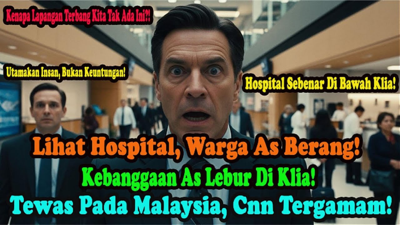 Reaksi Dunia: Lapangan Terbang M'sia Hancurkan Ego As! "Kenapa Kita Tiada Hospital?"