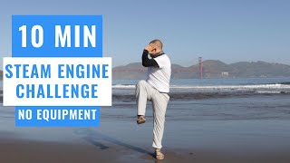 10 MINUTE STEAM ENGINE EXERCISE WORKOUT CHALLENGE / ALL AGE  PHYSICAL EDUCATION /  NO EQUIPMENT Virtual Engine Exercise