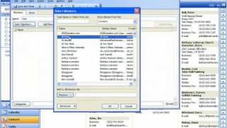 Creating a Distribution List in Outlook