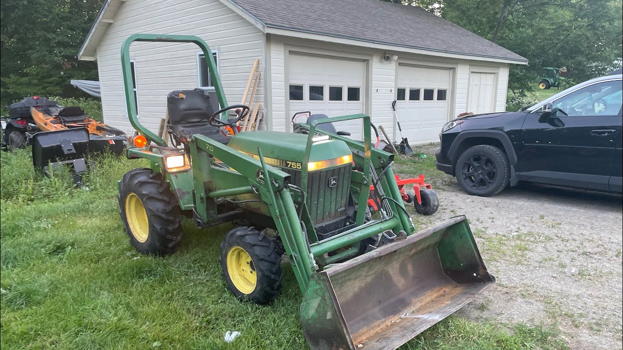 John Deere 755 engine rebuild and first start YouTube