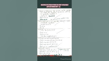QUADRATIC EQUATIONS WITH ONE VARIABLE | CH-1.1 |MADHYAMIK CHAPTER WISE SOLUTION | WBBSE | #shorts