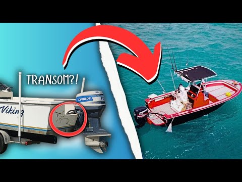 $175 Boat RESTORATION - Transom Work...