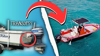$175 Boat RESTORATION - Transom Work...