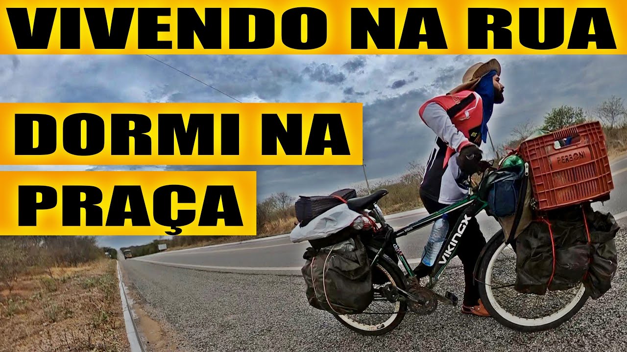 VIAJANTE POBRE PEDALA 10 MIL QUILÔMETROS ATÉ CIDADE DE WHINDERSSON NUNES Ep 140