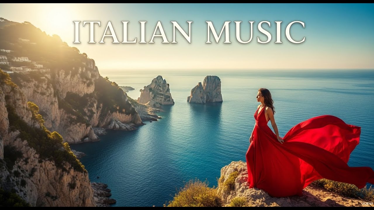 🔴 LIVE Relaxing Italian Music 🎵 Mediterranean Vibes for Stress Relief & Calm Mood