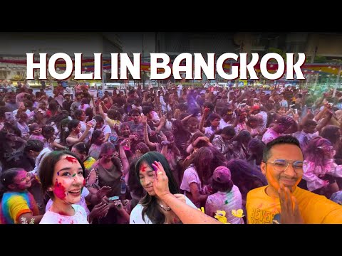 Holi in Bangkok, Thailand | Indian Celebrating Holi in Bangkok, Thailand | Indian in Bangkok