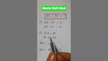 How to Make Multiplication Easy and Fun 😉 #shorts #maths #mathstricks