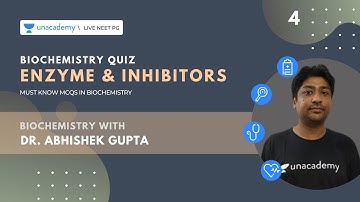 MCQ Challenge - Enzyme & Inhibitors | Biochemistry | Dr. Abhishek Gupta