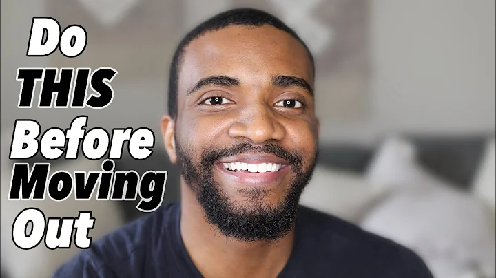 3 Things to do BEFORE moving out of your parents house