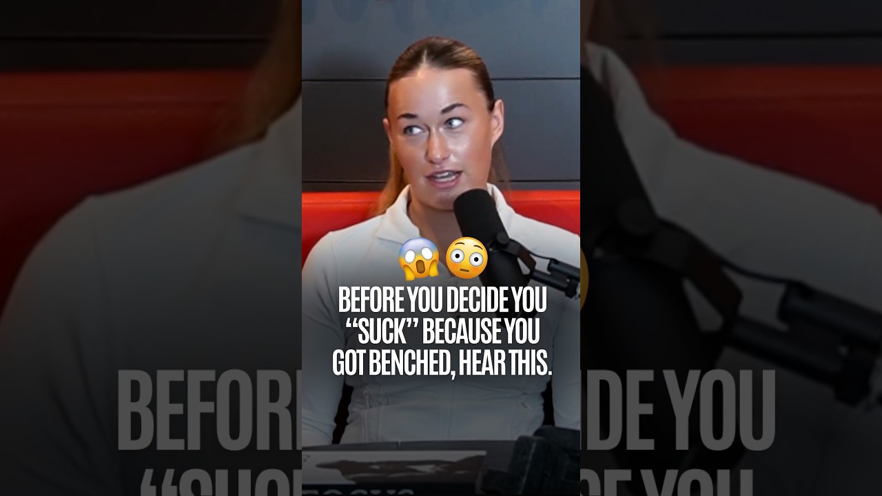 Getting benched can make you question everything…