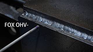 Profesionalno REL Zavarivanje | Fox OHV Elektroda Professional SMAW Welding | Fox OHV Electrode