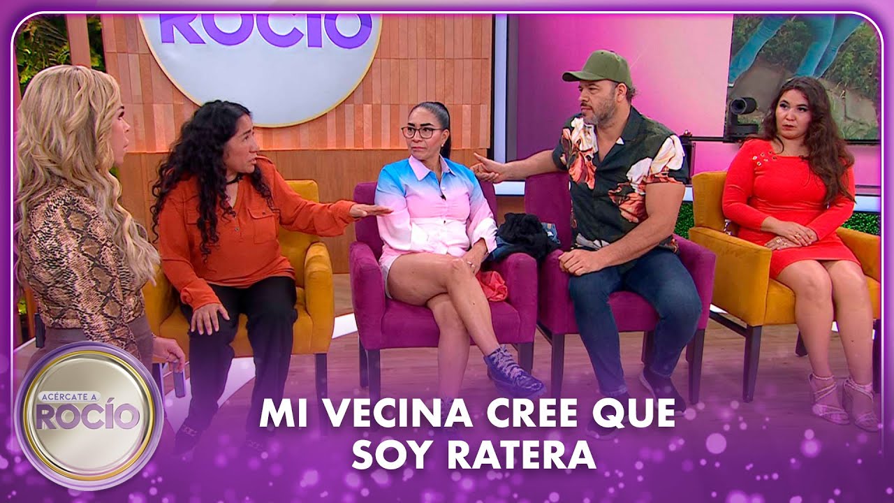 Mi vecina cree que soy ratera | 25.09.25 | Acércate a Rocío