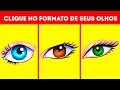 A Cor Dos Seus Olhos Revela seu Traço de Personalidade Dominante