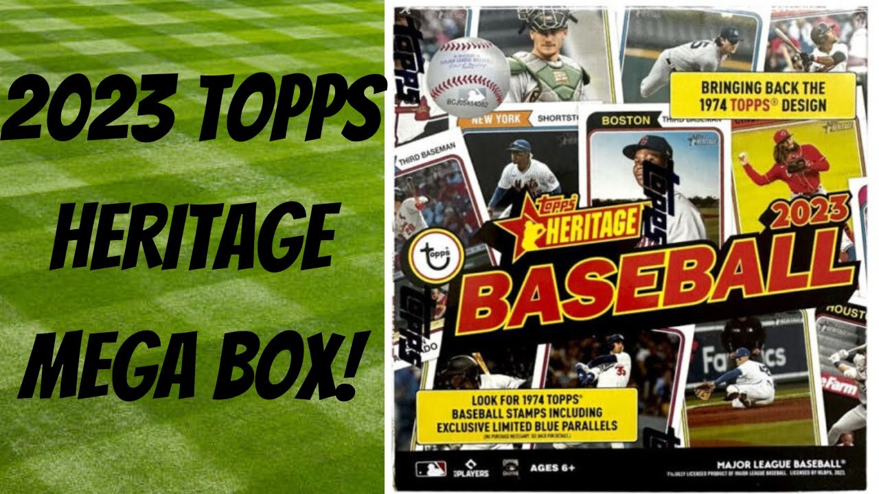 2023 Topps Heritage MEGA BOX! FUN RIP! YouTube