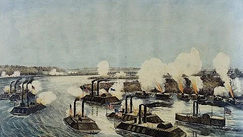 American Civil War - River War Pt 1 - Up the creek but have ironclad