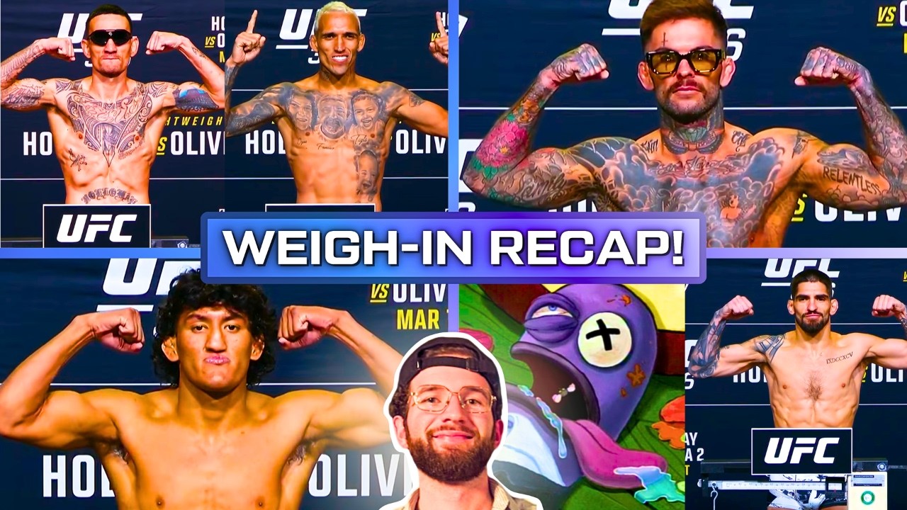 UFC 326: Weigh-In Recap & FINAL PICKS | Holloway vs Oliveira 2