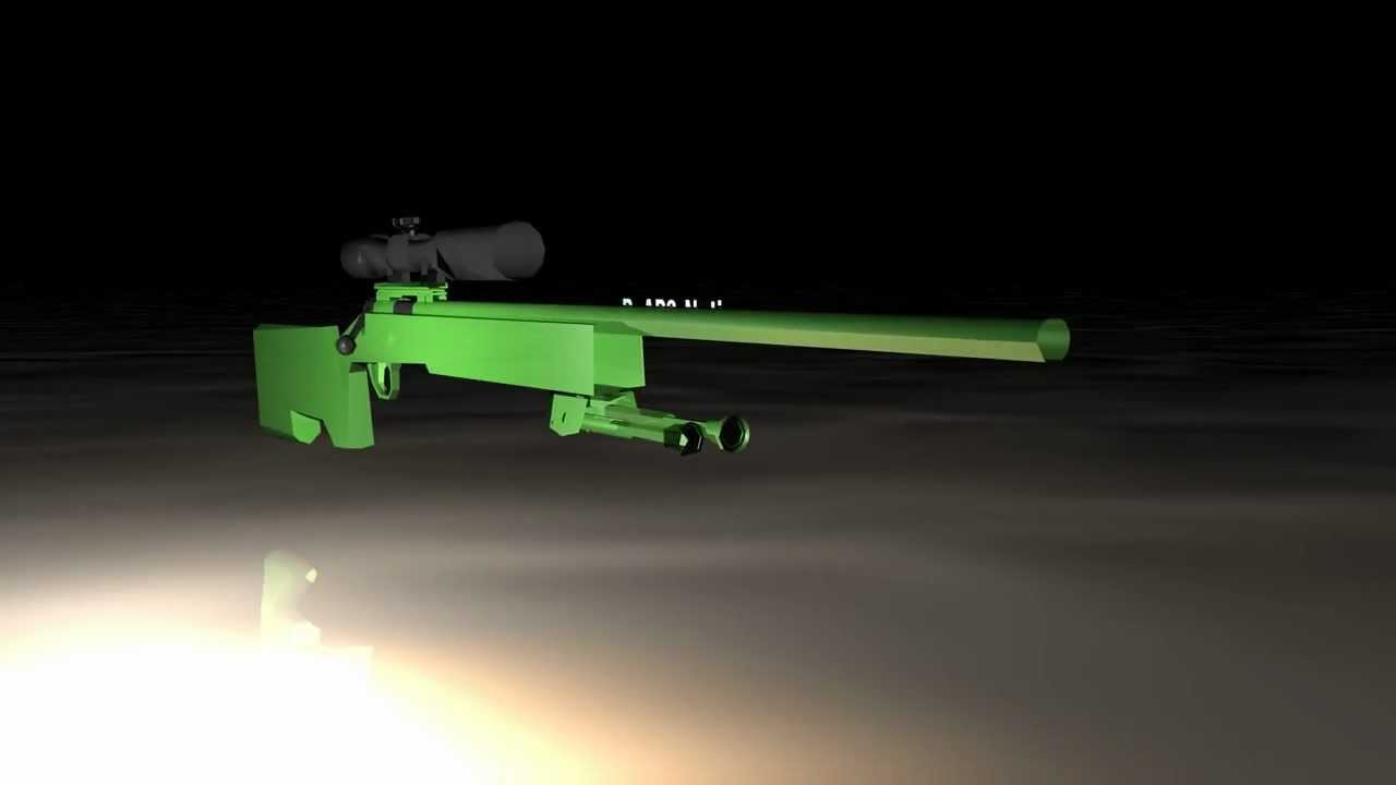 Cinema 4d Gun Intro Template - YouTube