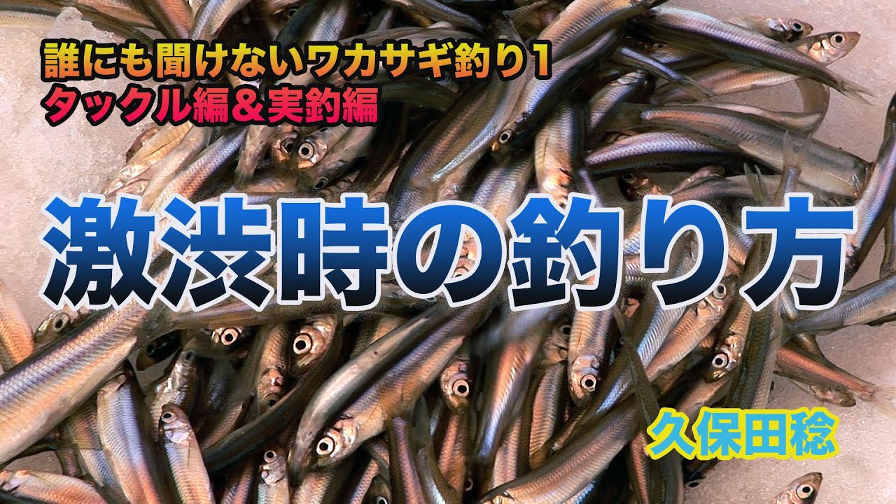 Smelt fishing that no one can ask Vol.1 How to fish when the tide