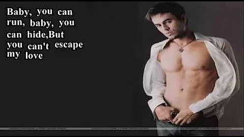 Enrique Iglesias Escape Lyrics