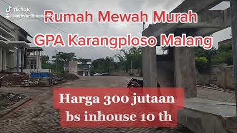 Rumah Mewah Murah di Griya Permata Alam Karangploso Malang(2)