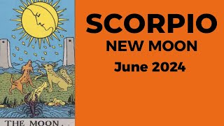 Scorpio: Struck By Sudden Abundance, A Gift From The Universe! 🌕 June 2024 New Moon Tarot Reading