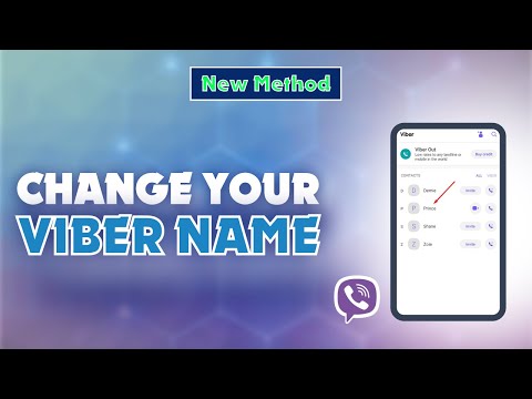 Video: Come cambio il mio nome visualizzato su Viber?