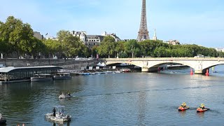 JO de Paris 2024 : les eaux de la Seine dans un état «alarmant», prévient une ONG