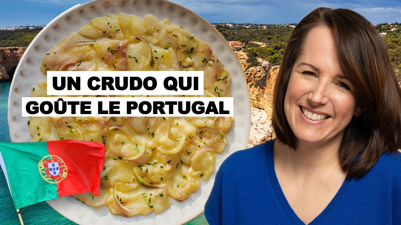 JE CUISINE UN CRUDO AU PORTUGAL 🇵🇹 (avec les meilleurs produits du marché de Faro!)