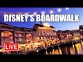 🔴 Live: Exploring Disney’s Boardwalk | Walt Disney World Live Stream
