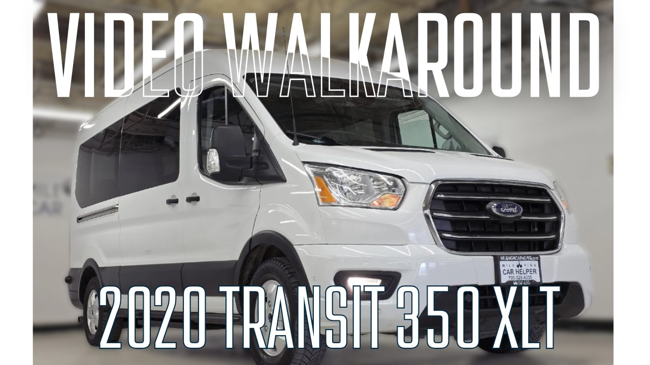 Stock#7417, 2020 Ford Transit 350 XLT High Roof 15 Passenger