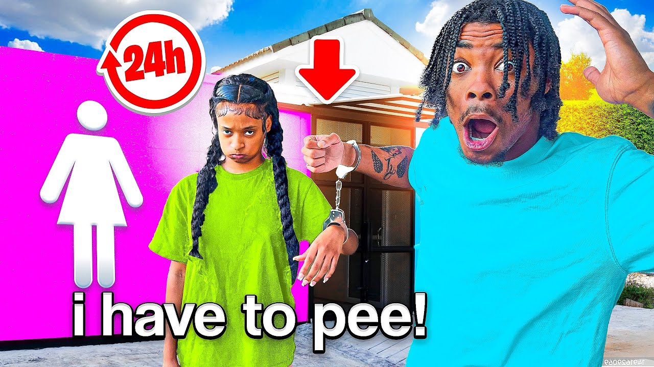 HANDCUFFED To My GIRLFRIEND For 24HRS😳 **She Was MAD**