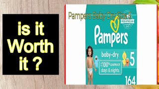 Pampers Baby Dry Size 5 Features - Important Information