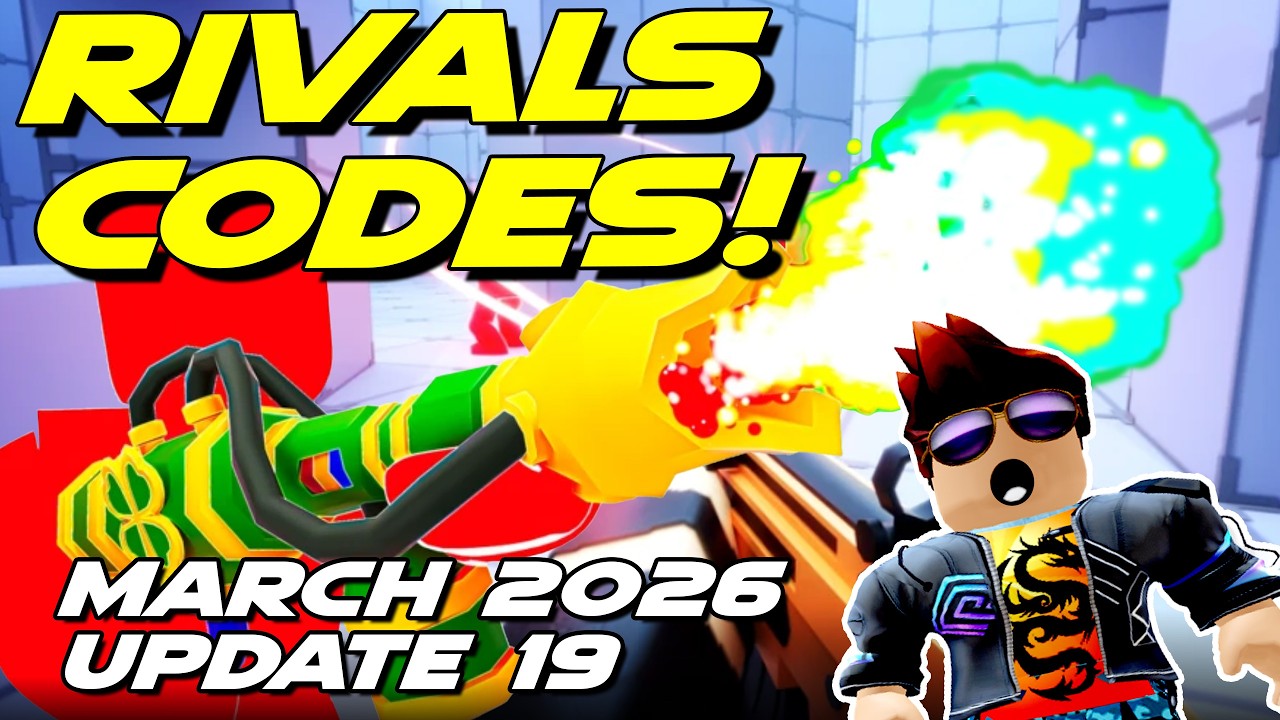 NEW CODES All Working Roblox Rivals Codes March 2026 Update 19 YouTube 