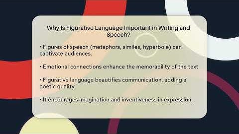 Why Is Figurative Language Important in Writing and Speech? - The Prose Path