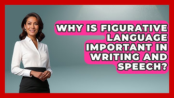 Why Is Figurative Language Important in Writing and Speech? - The Prose Path
