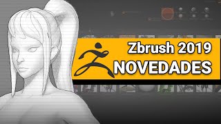 8 Novedades Zbrush 2019 en Español | NPR | FOLDERS | ZREMESHER 3.0 | Y mucho más...