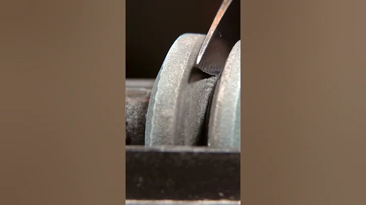 sharpening a knife close up #knife #sharpening #asmr #shorts