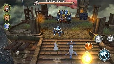 Heroes of Skyrealm  - Android gameplay (iOS)